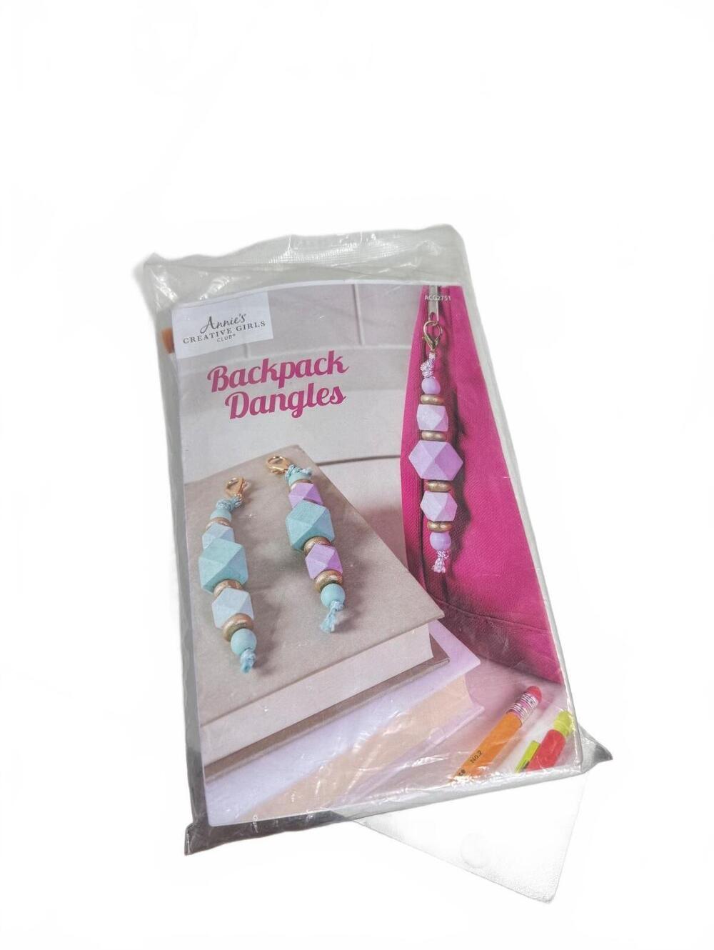 Backpack Dangles Craft Kit By Annies Creative Girls